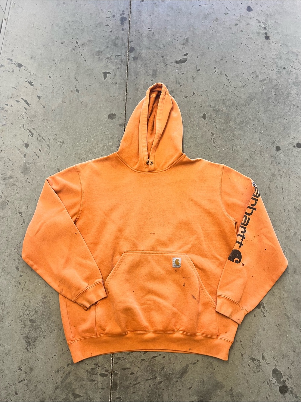 Distressed Carhartt Hoodie